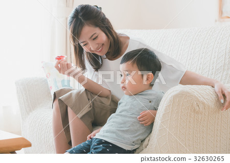 父母和小孩 親子 中式點心 32630265