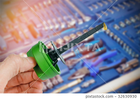 Spare parts Engine Oil Dipstick with drop oil 32630930