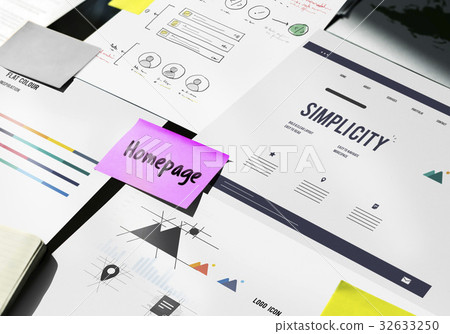 Homepage Website Design Template Graphic Word Homepage Website Design Template Graphic Word 32633250