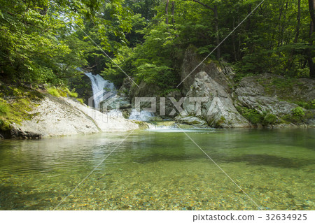 Yamagata Prefecture _ Sekiyama Otaki _ 2017 early summer Yamagata Prefecture _ Sekiyama Otaki _ 2017 early summer 32634925