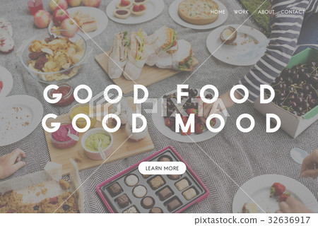 Food Words Picnic Party Appetite Meal 32636917