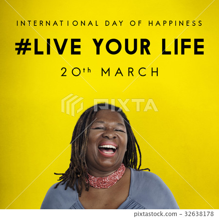 Happy International Day Of Happiness Concept 32638178