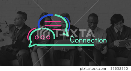 Communication Connection Speech Bubble Concept 32638330