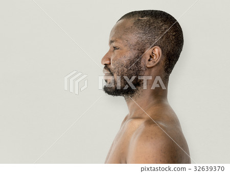 African Descent Guy Isolated on Background African Descent Guy Isolated on Background 32639370