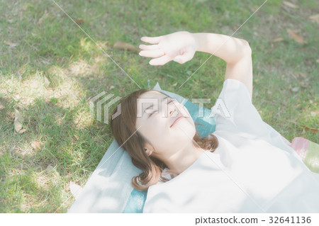 female, lady, woman 32641136