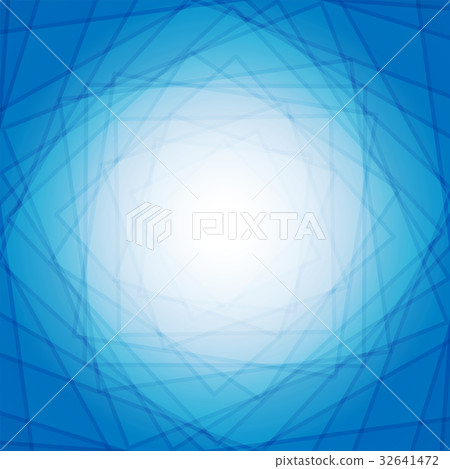Multi layer of transparent blue square 32641472