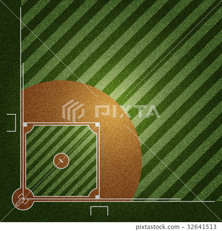 Realistic Denim texture of Baseball field 32641513