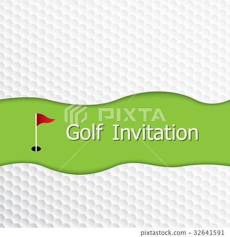 Golf invitation flyer template graphic design Golf invitation flyer template graphic design 32641591
