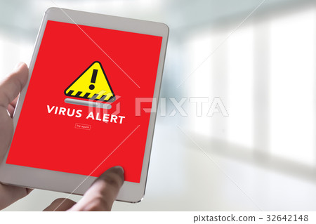 Virus Alert Warning Digital Browsing Firewall 32642148