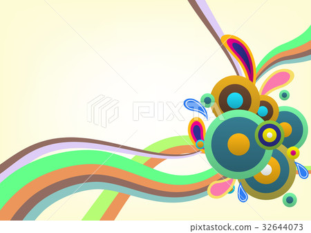 Abstract colorful decorative template background Abstract colorful decorative template background 32644073