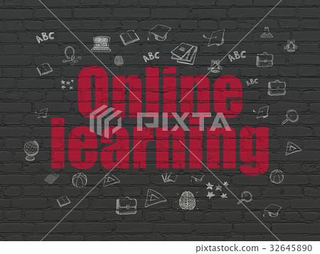 Studying concept: Online Learning on wall 32645890