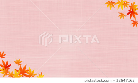 Autumn leaves on the background of the autumn image fabric Autumn leaves on the background of the autumn image fabric 32647162