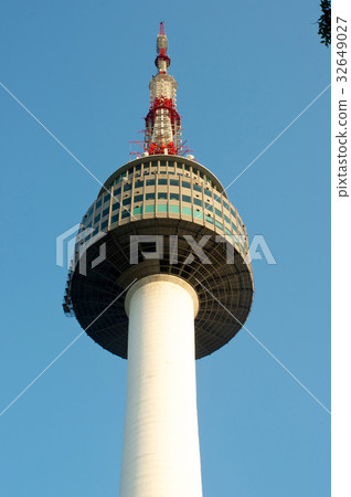 Seoul tower in summer in South Korea 32649027