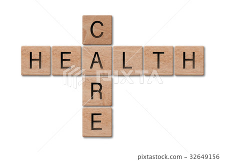 Text on a wooden pieces Text on a wooden pieces 32649156