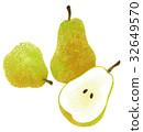 果子例證手拉的梨 32649570