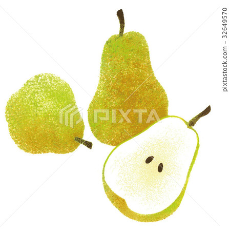 果子例證手拉的梨 32649570