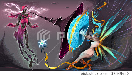 Fear and courage, battle in the astral realms 32649620