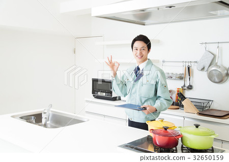 房地產改造商人廚房業務建築施工 32650159