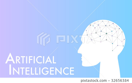 Artificial intelligence _ Illustration _ Horizontal Artificial intelligence _ Illustration _ Horizontal 32656384