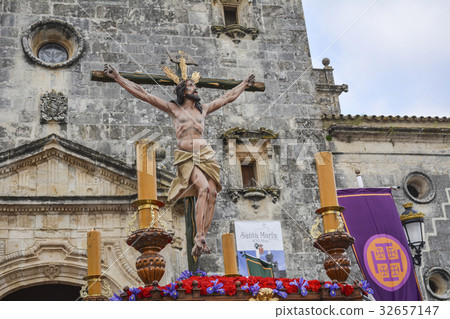 Holy Week in Spain, procession 32657147