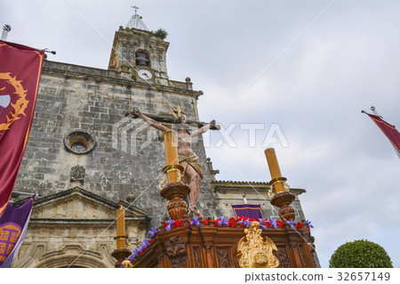 Holy Week in Spain, procession 32657149