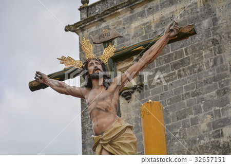 Holy Week in Spain, procession 32657151