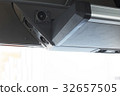 Modern automobile dashboard closeup 32657505