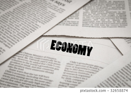 economy headline economy headline 32658874