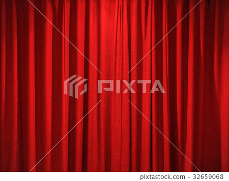 red curtain background 32659068