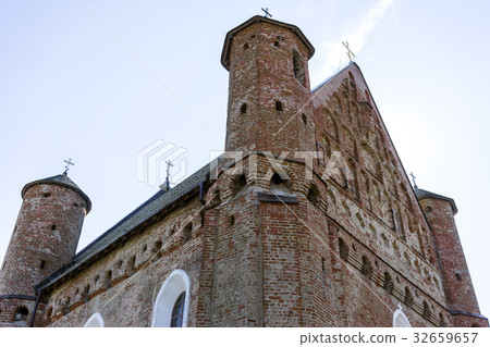 the ancient church of a defensive type 32659657