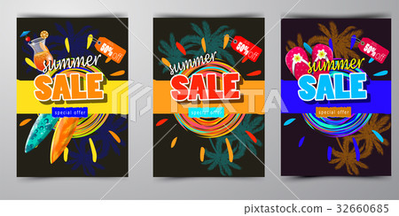 summer sale template banner summer sale template banner 32660685