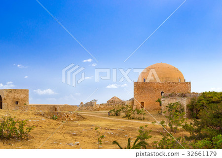 Mosque of Sultan Ibrahim in Fortezza Castle, Crete Mosque of Sultan Ibrahim in Fortezza Castle, Crete 32661179