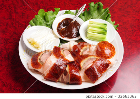 Chinese cuisine Beijing duck Chinese cuisine Beijing duck 32663362