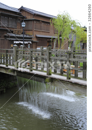 Small Edo Sawara Townscape 32664260