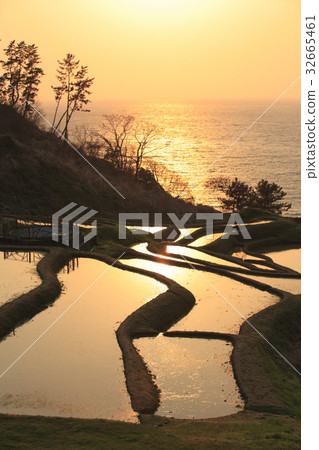 Wajima白米Senjita日落 32665461