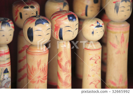Hijiori system Yamagata traditional kokeshi Hijiori system Yamagata traditional kokeshi 32665992