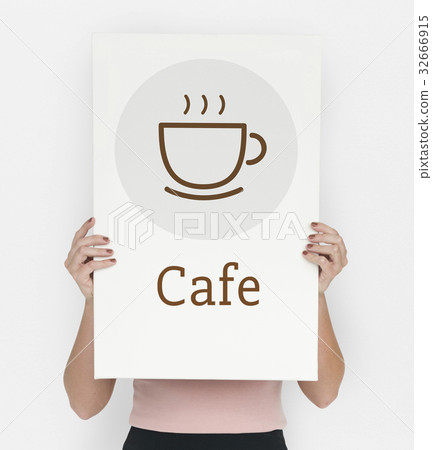 Break Time Sip Coffee Concept 32666915
