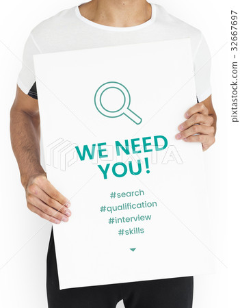 Employment Career Hiring Recruiting Conept 32667697