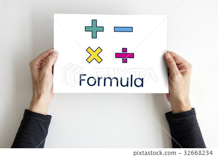 Math Formula Calculation Education Graphic 32668234