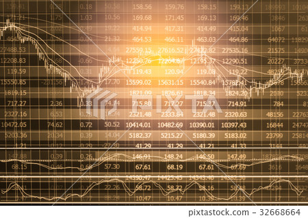 Index graph of stock market financial analysis Index graph of stock market financial analysis 32668664