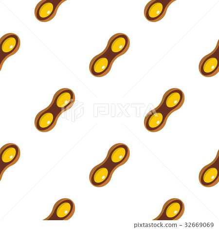 Soybean pod pattern flat Soybean pod pattern flat 32669069