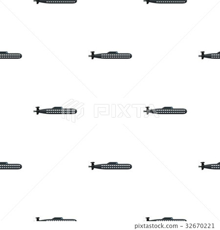 Submarine pattern flat Submarine pattern flat 32670221