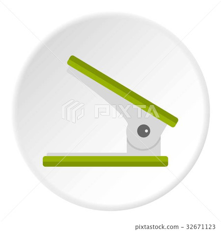 Yellow ruler icon circle Yellow ruler icon circle 32671123