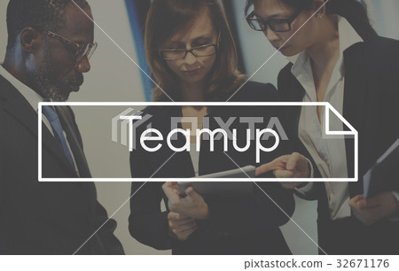 Business Teamwork Teamup Strategy Planning Business Teamwork Teamup Strategy Planning 32671176