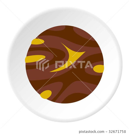 Round planet icon circle 32671758