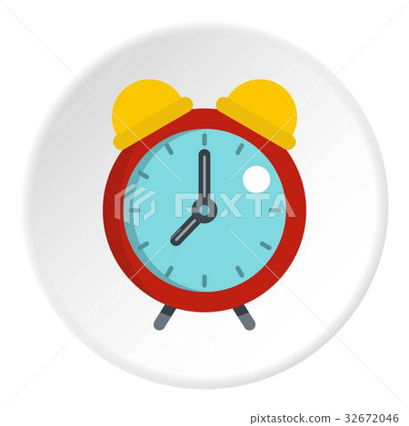 Yellow pillow with red dots icon circle Yellow pillow with red dots icon circle 32672046