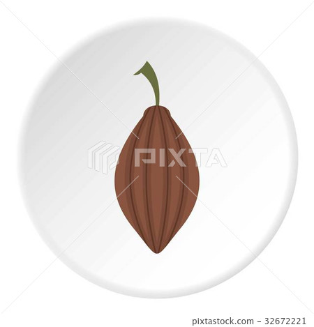 Black cardamom icon circle 32672221