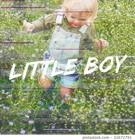 Innocence Adorable Playful Curiosty Pure Word 32672791