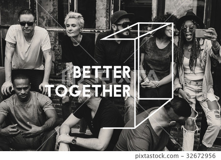 Diversity Group of Friendship Togetherness Society Socialize 32672956