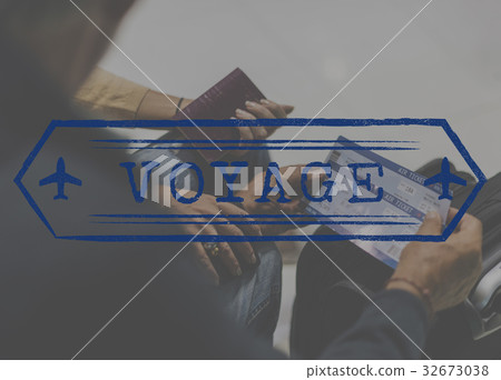 Senior Adult Couple Travel Together Lifestyle Word Graphic Web Booking 32673038